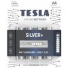 Teslá SILVER+ alkalická ceruzková batéria AA (LR06) 4 ks / blister (1099137214)
