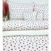 zdravsi-spanok Posteľná obliečka Mušelín - Strawberry 140x200/70x90 cm