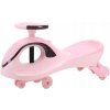 Gravitačné autíčko Baby Mix LED ružové pre deti 2+