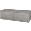 Dreja Umývadlová skrinka STORM SZZ2 120 - D01 Betón / D01 Betón / Levé