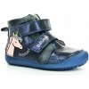 D.D.Step DDStep A063-52815AM Royal Blue celoročné členkové barefoot topánky 27 EUR