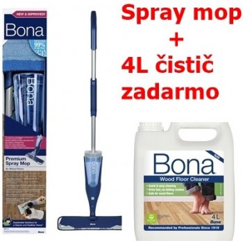 Bona 7670120 Spray Mop na drevené podlahy od 39 € - Heureka.sk