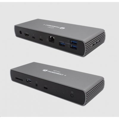 i-Tec Thunderbolt 4 Dual Display Docking Station + Power Delivery 96W TB4DUALDOCKPD