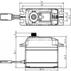 SAVOX SB-2275MG BRUSHLESS HI VOLT Digitálne servo (1SV2527)