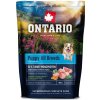 Vzorka - Ontario Puppy&Junior All Breeds Monoprotein Turkey & Sweet Potatoes 100g