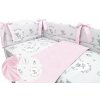 Detské obliečky COSING 4D súprava obliečok Comfort - Koloušek ružová (8595608809862)