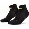 Kompresné ponožky CEP Core run ultralight compression socks low cut men black III