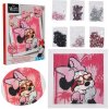 JOKO Kreatívna súprava Diamantový obrázok Disney Minnie Mouse, Diamantové maľovanie pre deti, ružový