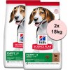 Hill’s Science Plan Puppy Medium Lamb & Rice 2 x 18 kg