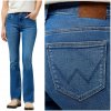 Wrangler Bootcut džínsy dámske, raven (čierna), 25W / 32L