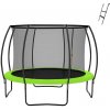 Sedco Trampolína SUPER B - 366 cm + ochranná sieť + rebrík - zelená