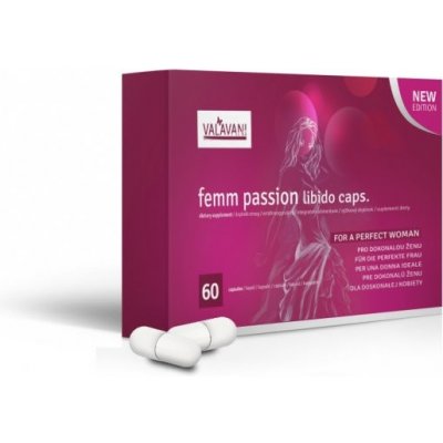 Valavani Femm Passion Libido 60 kapsúl Varianta produktu: 1 balenie 60 kapsúl