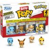 Funko Bitty POP! Pokemon: Squirtle, Eevee, Growlithe, Psyduck (4-Pack)