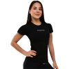 GymBeam Dámske tričko FIT Black