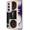 Gumený 3D kryt na Oppo Reno12 Pro 5G - Retro Rádio