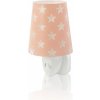 Dalber 81215S LED detská nočná orientačná lampička Stars Pink 1x0,3W - ružová