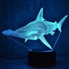 Beling 3D lampa Žralok kladivohlavý, 7 farebná S4336DCV
