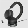 Jabra Evolve2 75, USB-C, Microsoft Teams, stojan, Black
