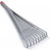 PROSPERPLAST Ručné hrable R RAKES PLUS šedý 53,9 cm (odolný ABS plast)