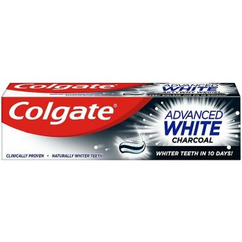 Colgate Advanced White bieliaca zubná pasta s aktívnym uhlím 75 ml