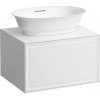 Laufen Skrinka pod umývadlo New Classic 600 s 1 zásuvkou, biela matná H4060010851701