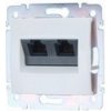 Legrand Valena RJ45 Dvojzásuvka FTP biela