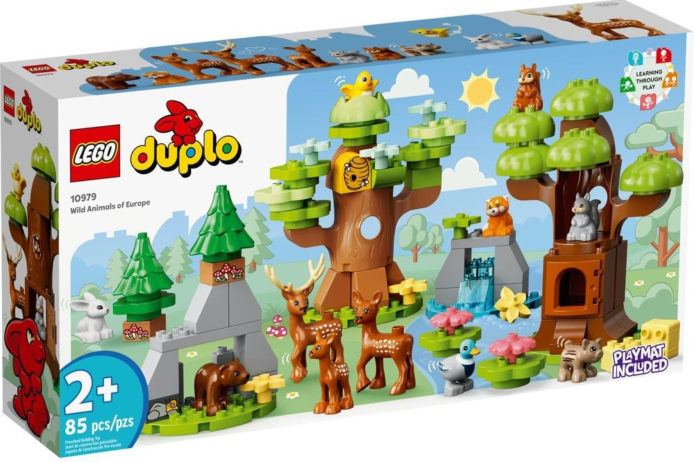LEGO® DUPLO® 10979 Divoké zvieratá Európy od 72,9 € - Heureka.sk