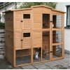 Agrofortel Drevený maxi kurín Barcelona XXXL 222 x 115 x 200 cm