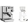 Rancilio Silvia BC + Ascaso H64, white