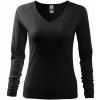MALFINI ELEGANCE 127 / Dámske tričko s dlhým rukávom - čierna M