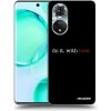 Picasee silikónový prehľadný obal pre Honor 50 5G - Do it. With love.