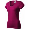 MALFINI FIT V-NECK 162 Tričko dámske 1624915 L 49 fuchsia red