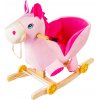 Hojdací koník Aga4Kids DS4609 - ružový