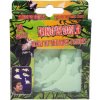 Dinoworld dinosaurus nálepky svietiace v tme 24 ks