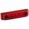LAMPA Pozička 4 LED , 65x16mm 24V červená, E4