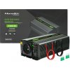 Qoltec Menič napätia | 600W | 1200W | 24V až 230V | Čistý sínus