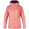 Dámska zateplená bunda Hannah, TAYA HOODY lososová,biela 44
