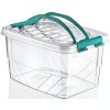 Home Dóza plastová 7 l s držiakmi 21,5x31,5 x 17,5 cm