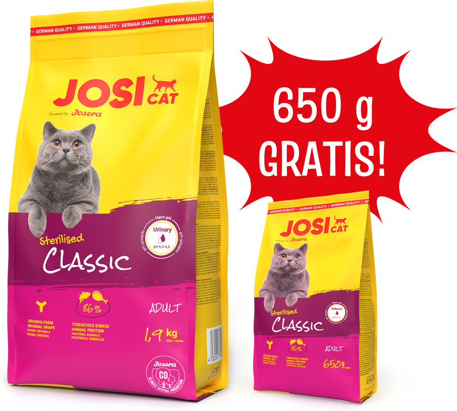 JosiCat Sterilised Classic 1,9 kg