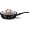 BERLINGERHAUS Pánev hluboká s poklicí 24 cm Black Rose Collection BH-1643