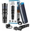 Objektív pre mobilný telefón Apexel zoom objektív pre smartphone 20-40x + tripod (20-40XJJ04)