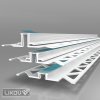 LIKOV PD-LI PVC lišta dilatačná univerzálna 2D PD-LI PVC 10