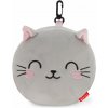 Cestovný vankúšik s maskou na spanie Legami Travel Pillow With Sleep Mask - My Travel Buddy - Kitty uni