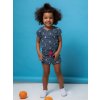 Winkiki dievčenské krátky overal WINKIKI WKG tmavo modrá