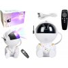 mamido Projektor hviezdny astronaut LED USB s diaľkovým ovládaním