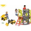 Smoby set preliezačka Multi-Activity Tower na šplhanie so šmykľavkou a odrážadlo nakladač s nákladným autom 840201-20