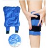 Vrecko na ľad na terapiu chladom a teplom na koleno s elastickými popruhmi