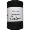 Špagát Macrame Cotton Čierna 750