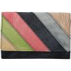 Lagen Dámska kožená peňaženka 2864-77/R charcoal/multi