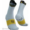 COMPRESSPORT Pro Racing V4.0 Trail ponožky sivá žltá